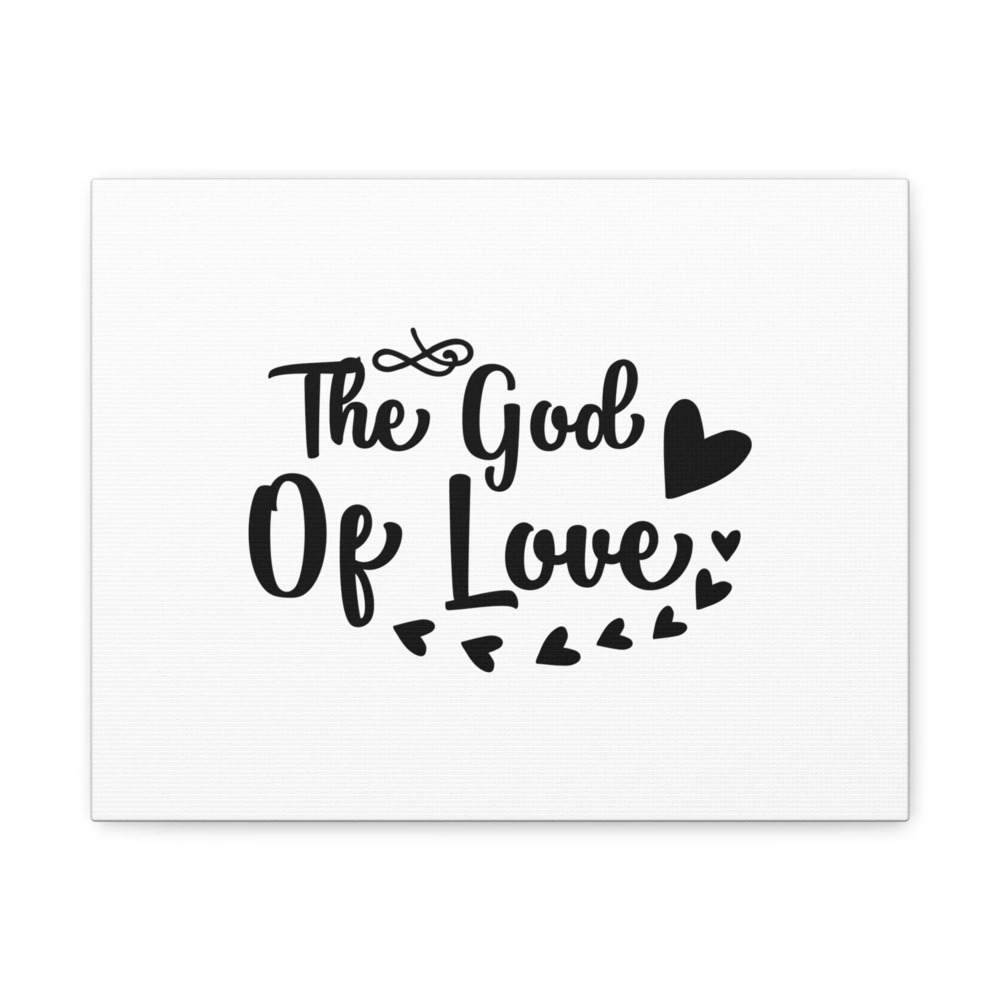 Scripture Canvas The God Of Love PSALM 107:8 Christian Wall Art Bible Verse
